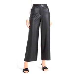 Express Vegan Leather High Waist Wide Leg Pant